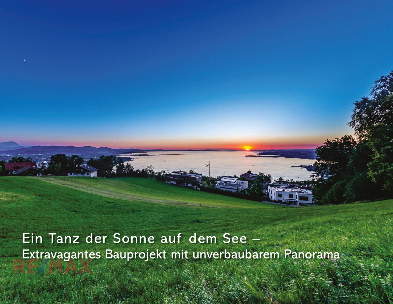 Ein Tanz der Sonne auf dem See - Exklusives Wohnen mit unverbaubarem Panorama