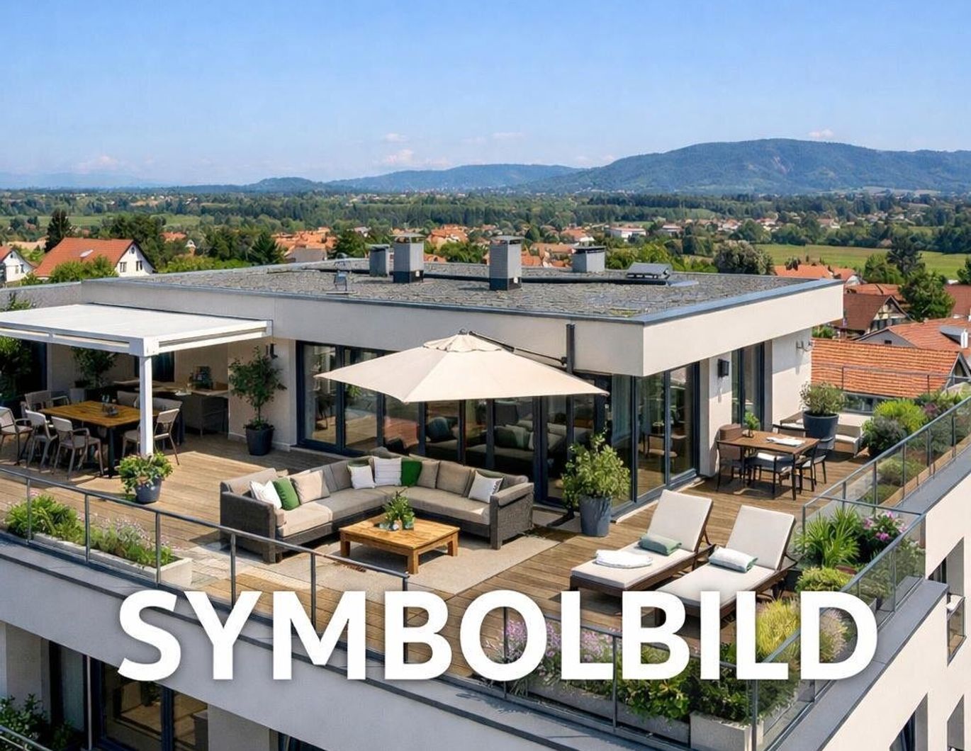 Traumhafte Wohnung mit Penthouse-Charakter