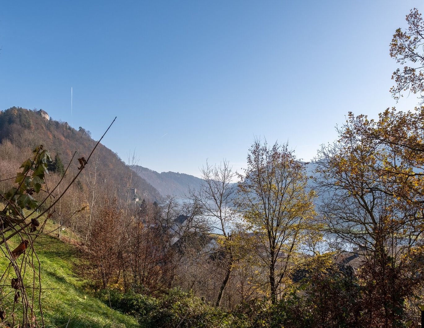 UNTERMÜHL: Schöne Wohnung in idyllischer Lage mit zauberhaftem Donaublick