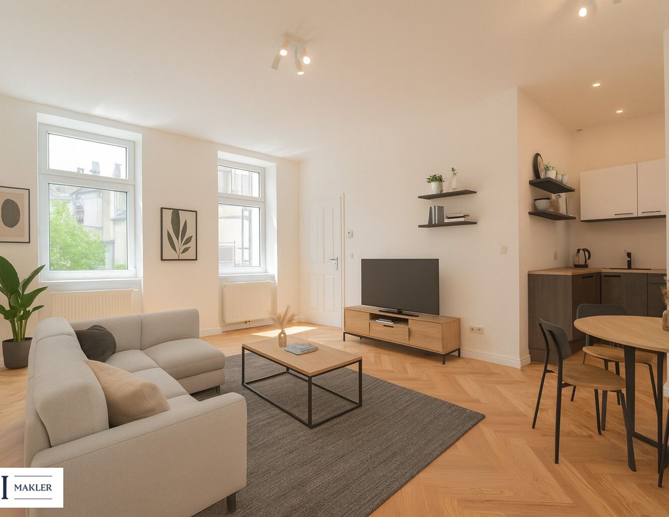 Erstbezug in Hofruhelage - Pärchentraum am Laubeplatz