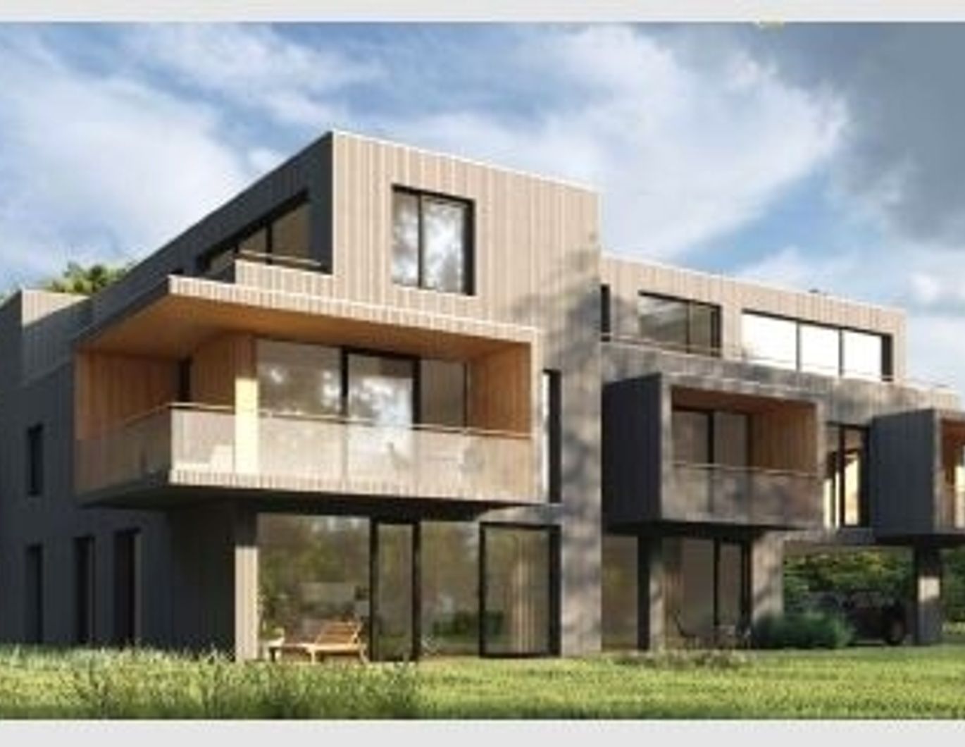 Unbefristeter Mietvertrag, 4-Zimmer-Wohnung mit Terrasse und großem Garten