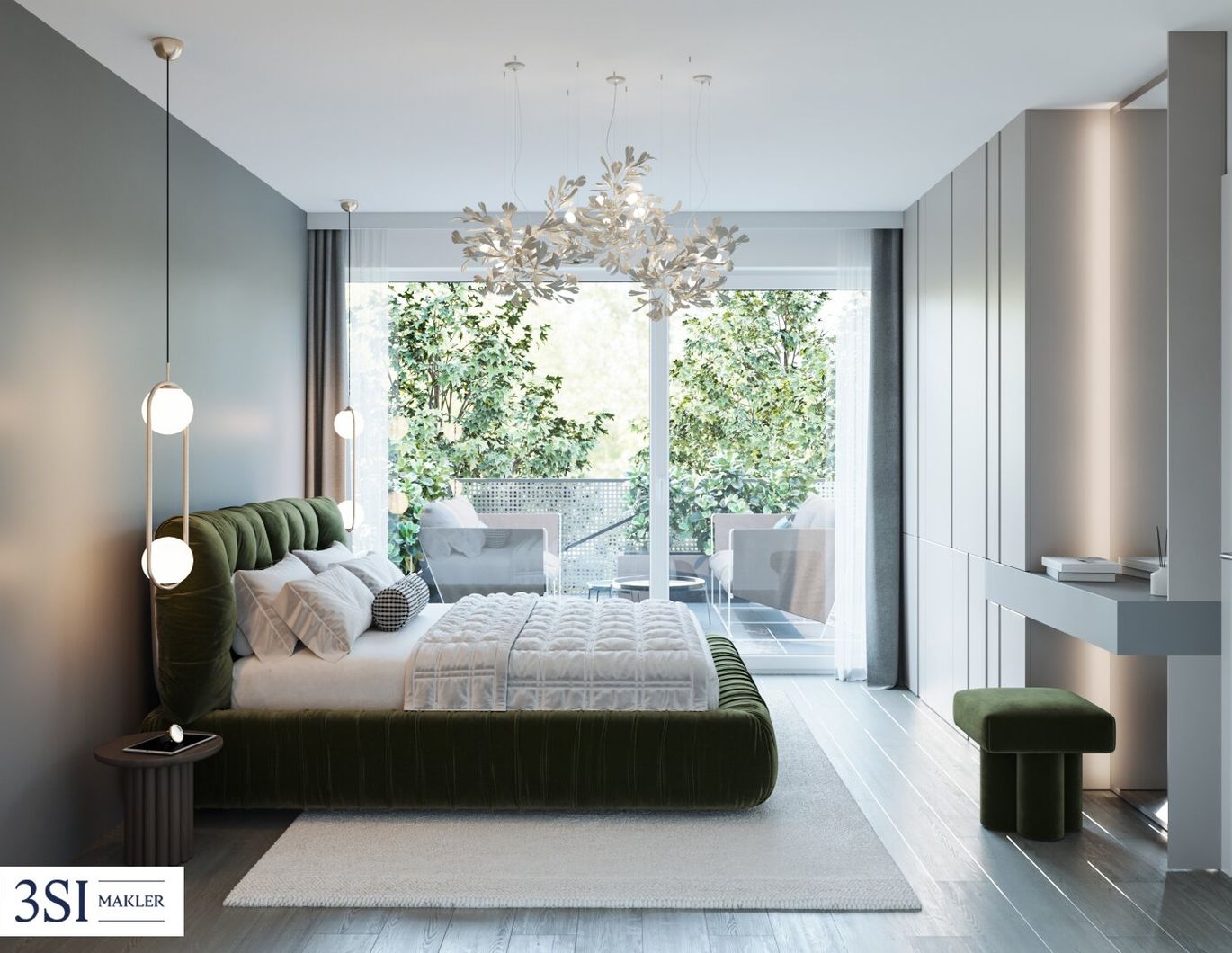 Exklusives Wohnen im Obergeschoss mit großem Balkon