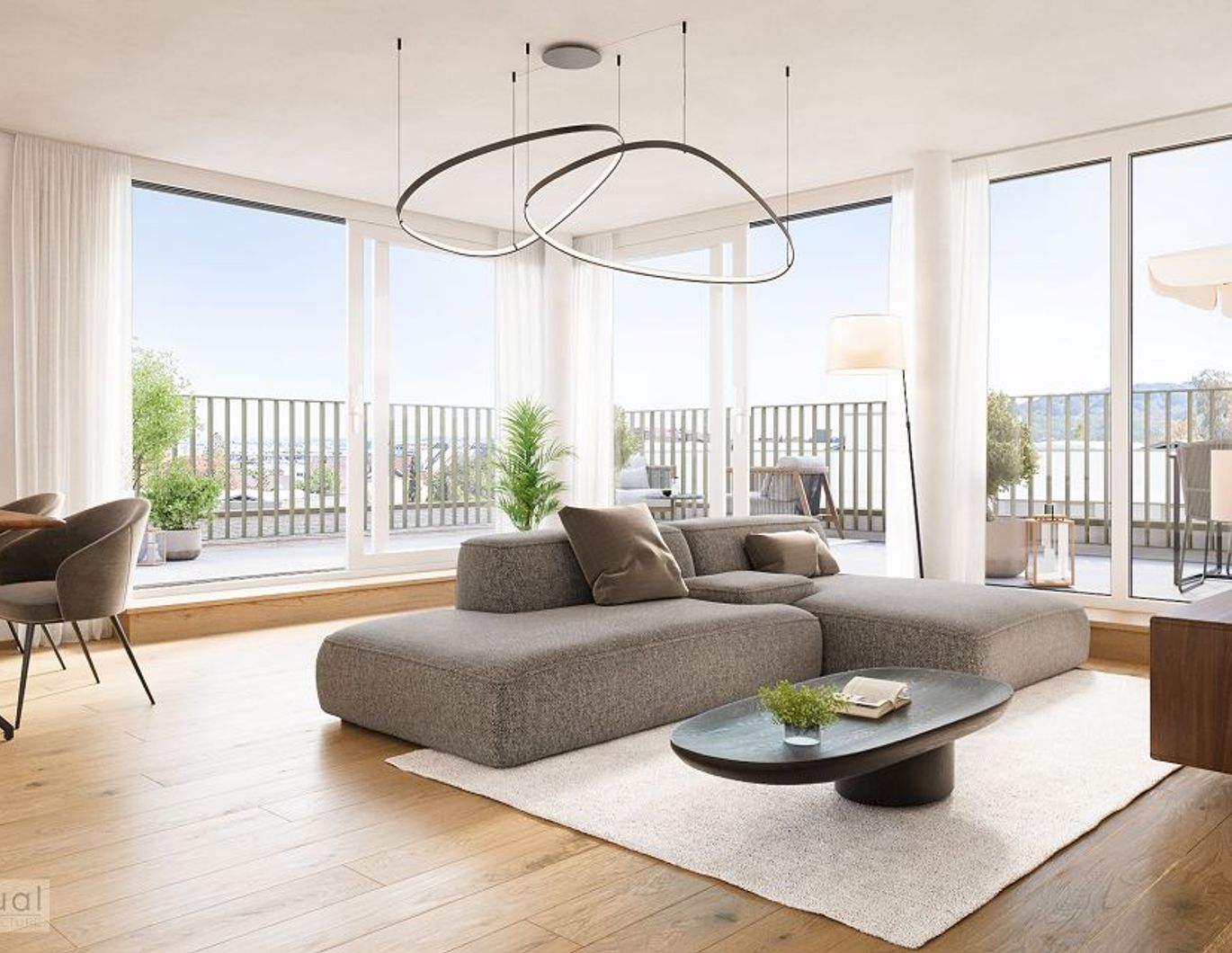 AM FLIEGENSPITZ - Penthouse-Wohnung | 4 Zimmer | Rundum-Terrasse | Nachhaltig | Provisionsfrei!