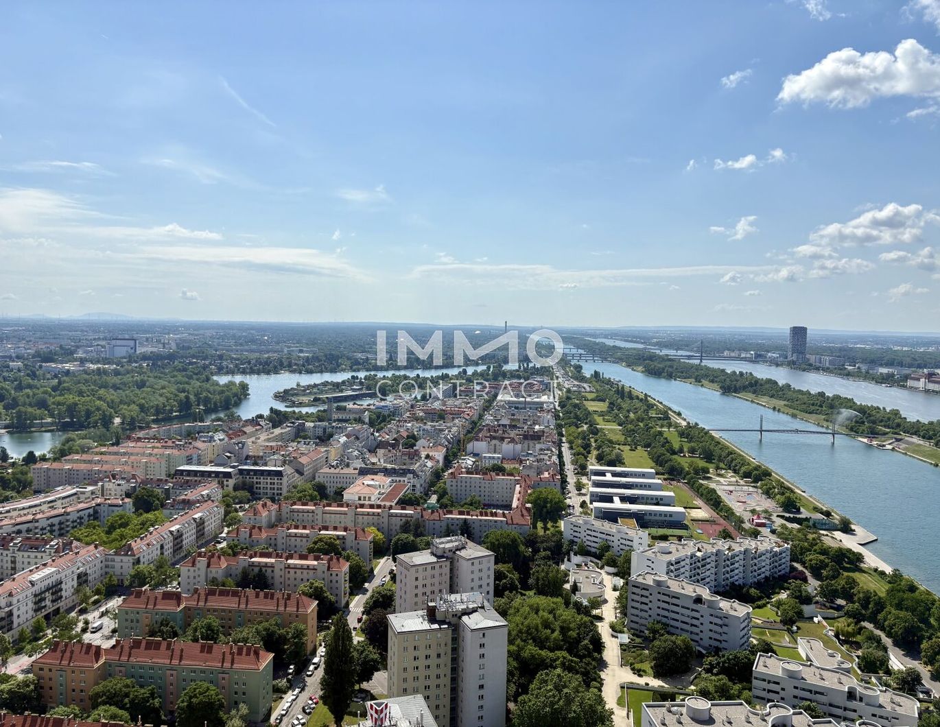 Neue Donau: Studio mit Gym, Pool, Lounges, Billa im Haus (Erstbezug)