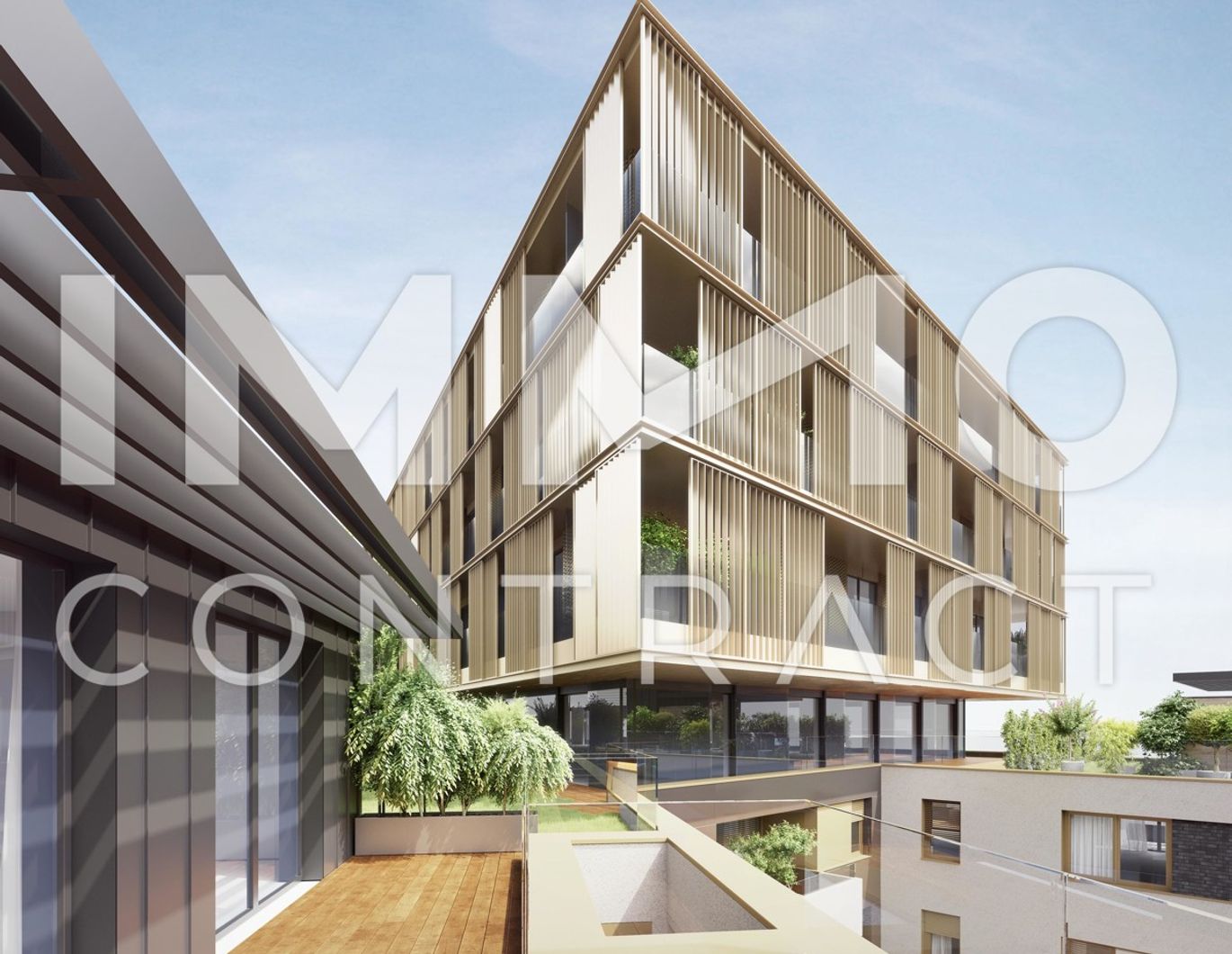 Provisionsfrei mit gehobene Ausstattung - Innenhof Ausblick und 6. Stock: Hauptbahnhof - Fertig im Oktober