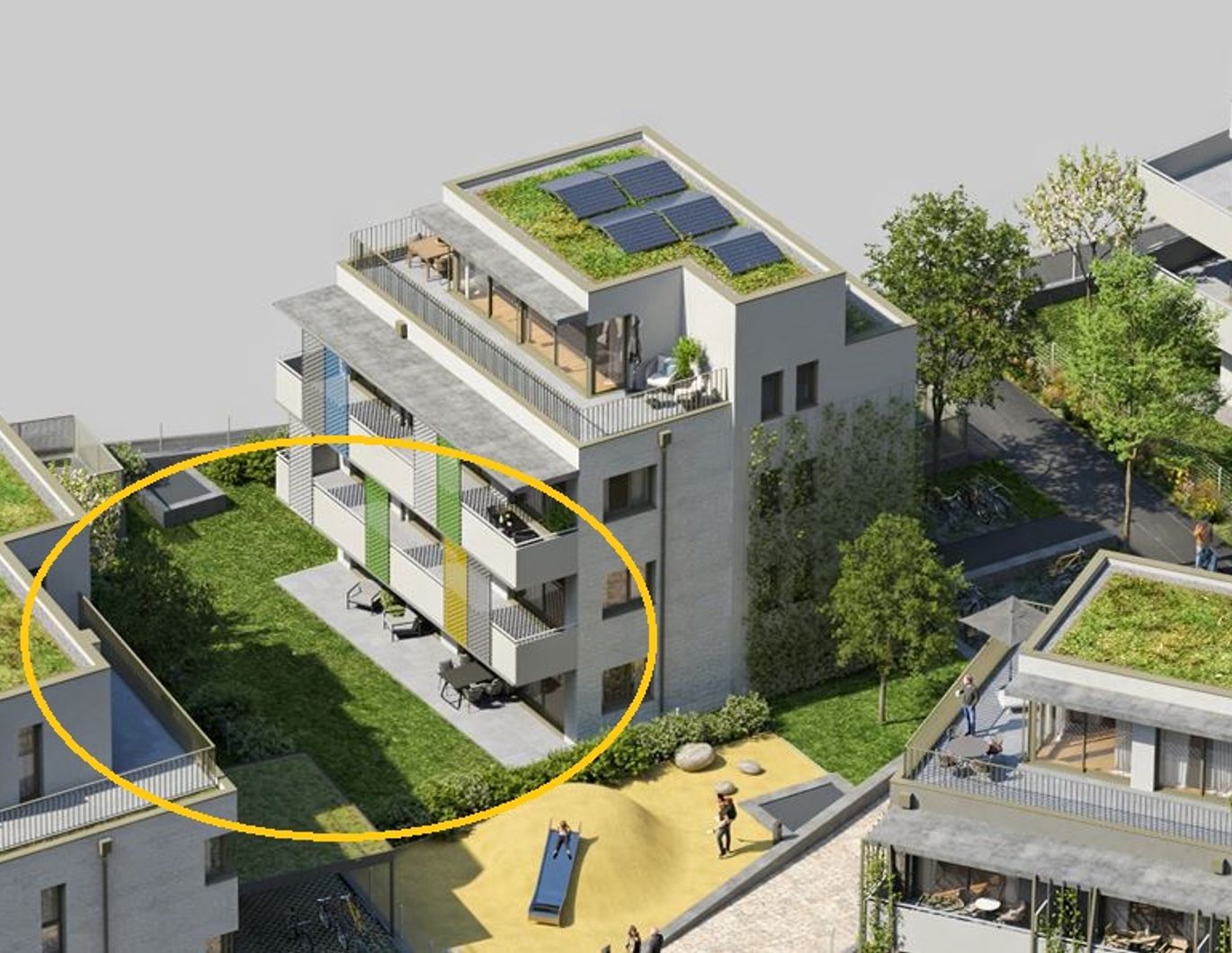 AM FLIEGENSPITZ - 4 Zimmer + Garten | Kein direkter Nachbar - einzige Wohnung im EG | Provisionsfrei
