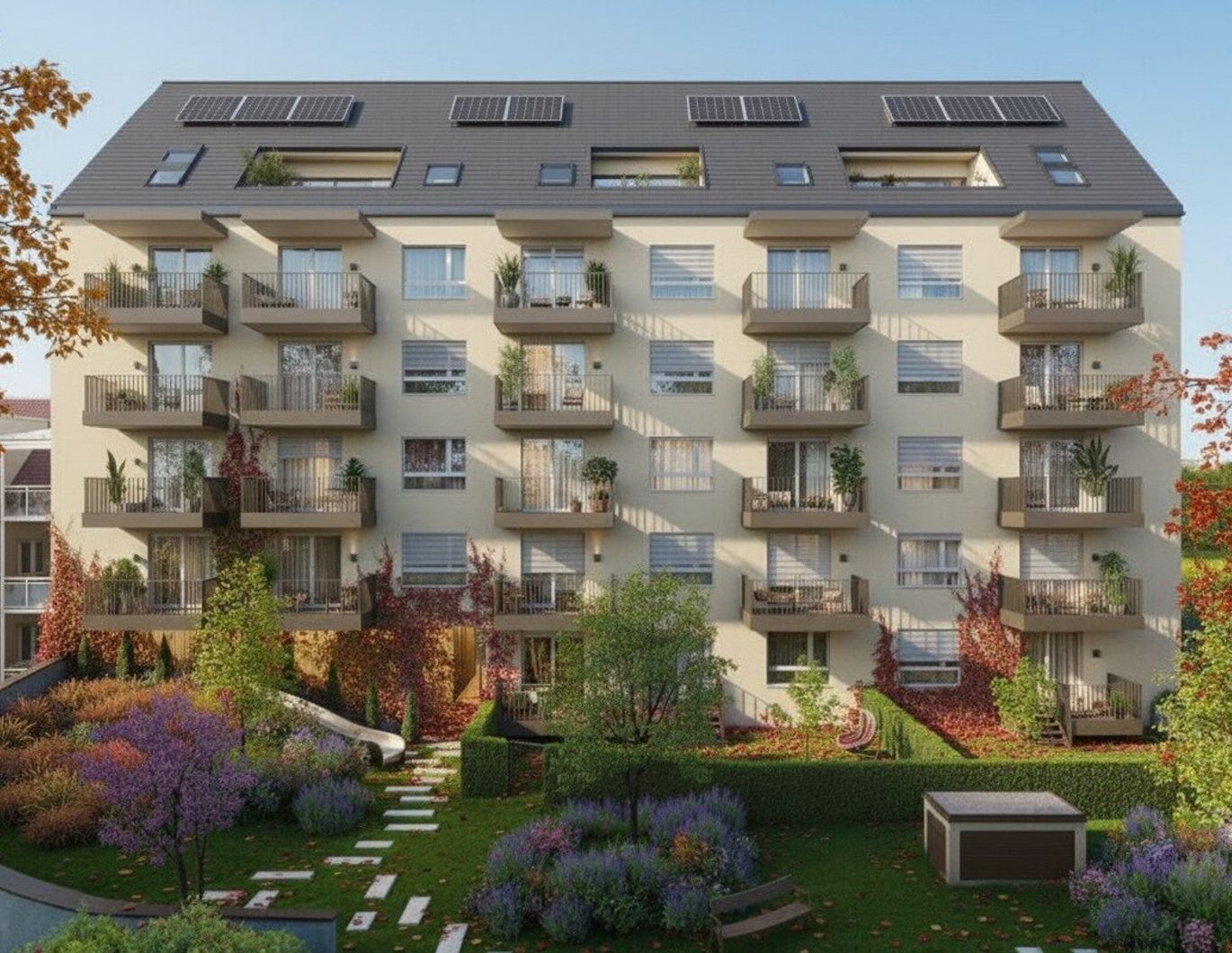 Attraktive 2-Zimmer-Anlegerwohnung mit Balkon im 1. Obergeschoss