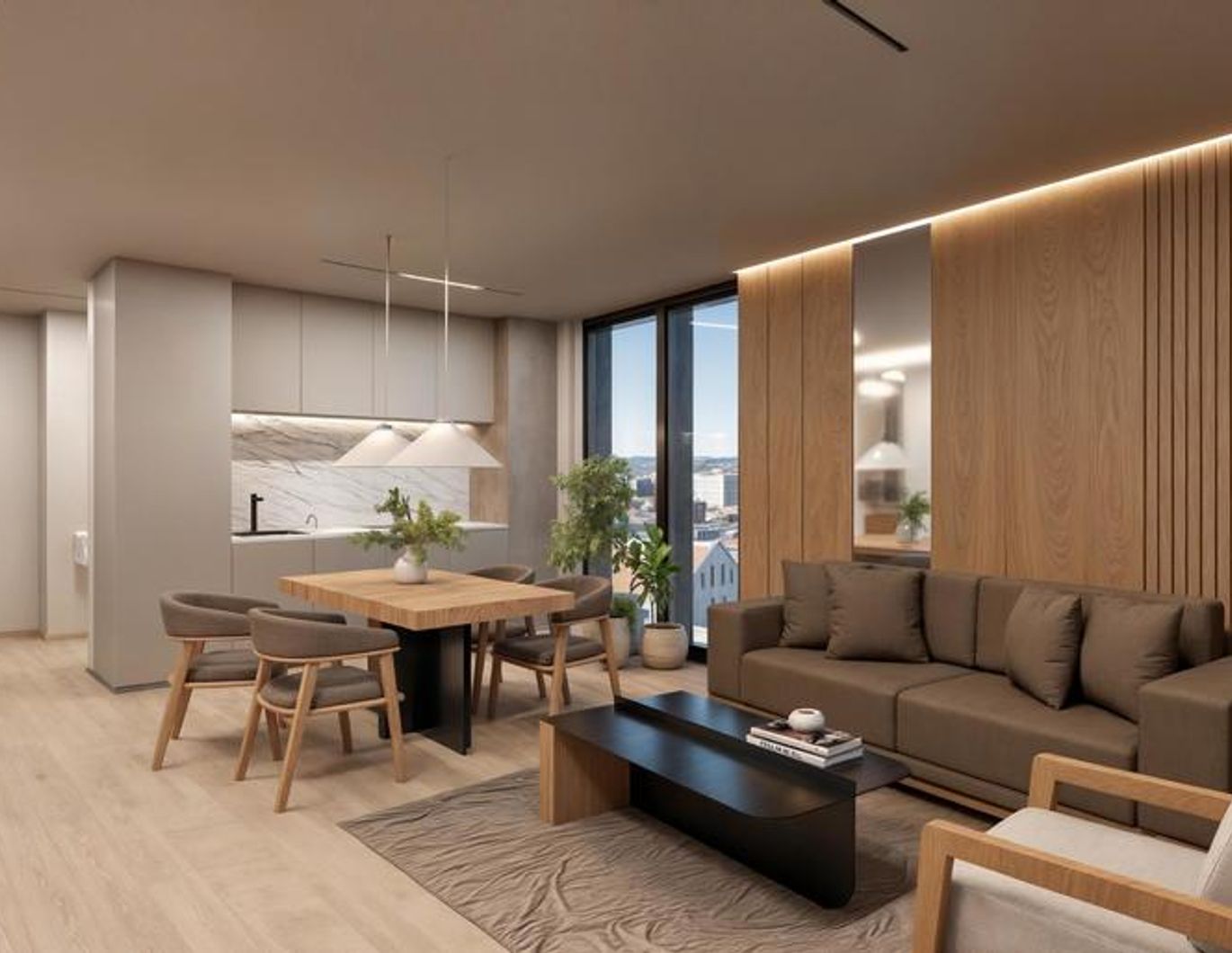 ZU HAUSE AM PULS DER STADT