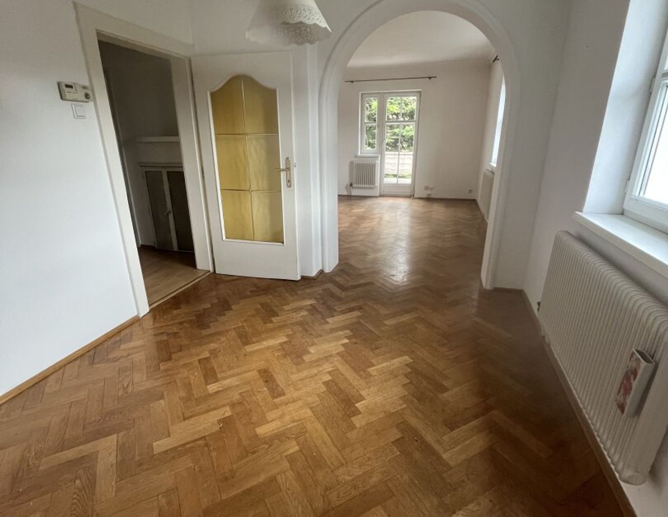 Blick auf die Festung im begehrten Stadtteil Herrnau