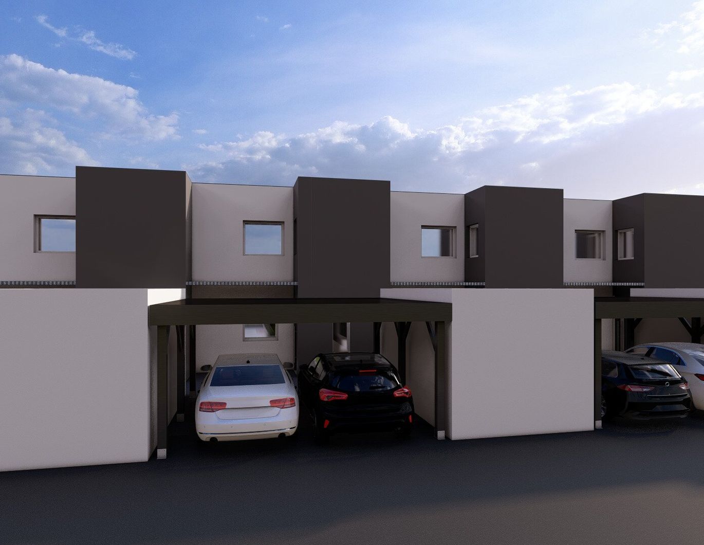 ++Modernes Reihenhaus in Spielberg - Neubau mit Garten, Terrasse und 2 Stellplätzen++