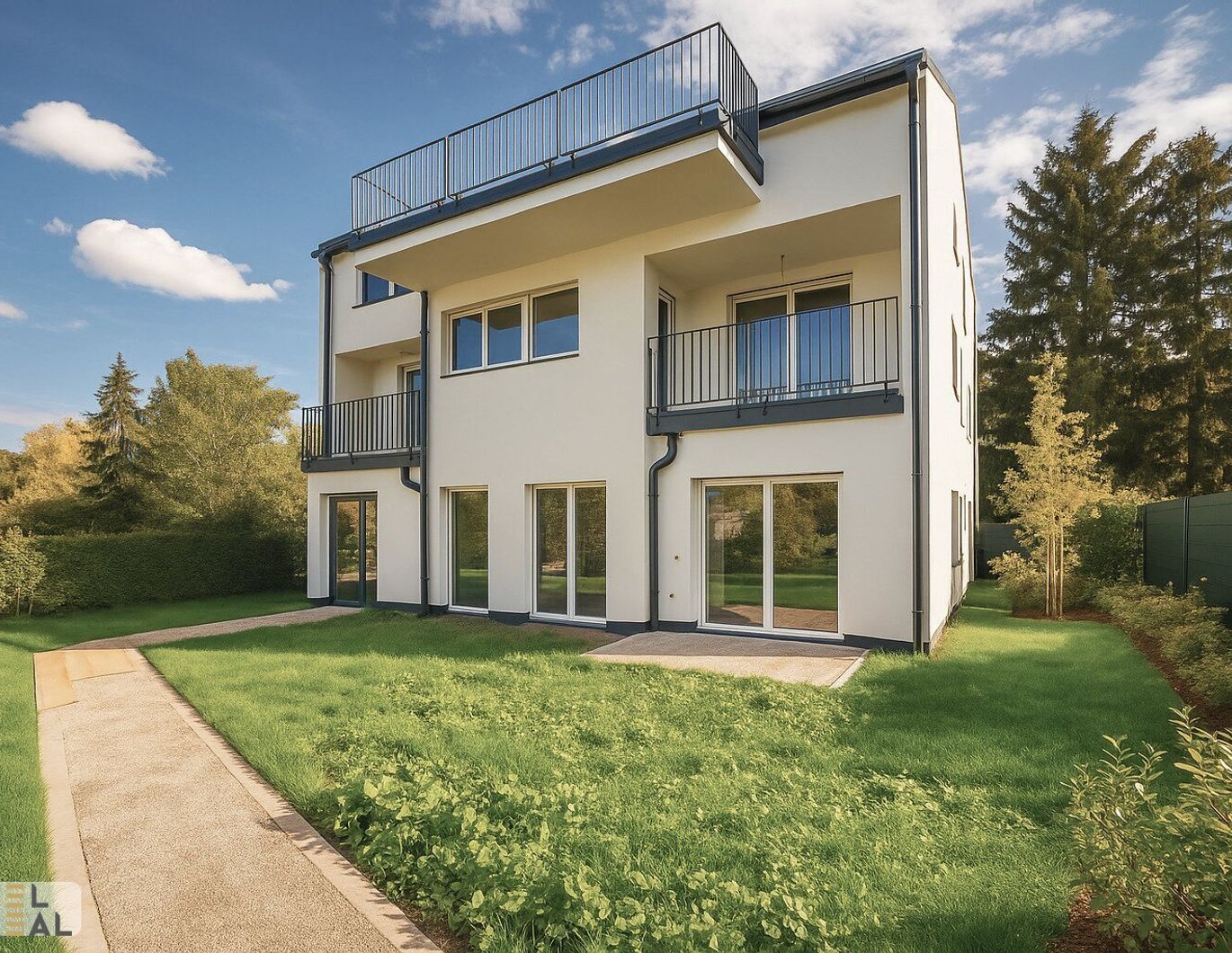 Freiraum trifft Wohnkomfort- Wohnung mit Garten und Terrasse