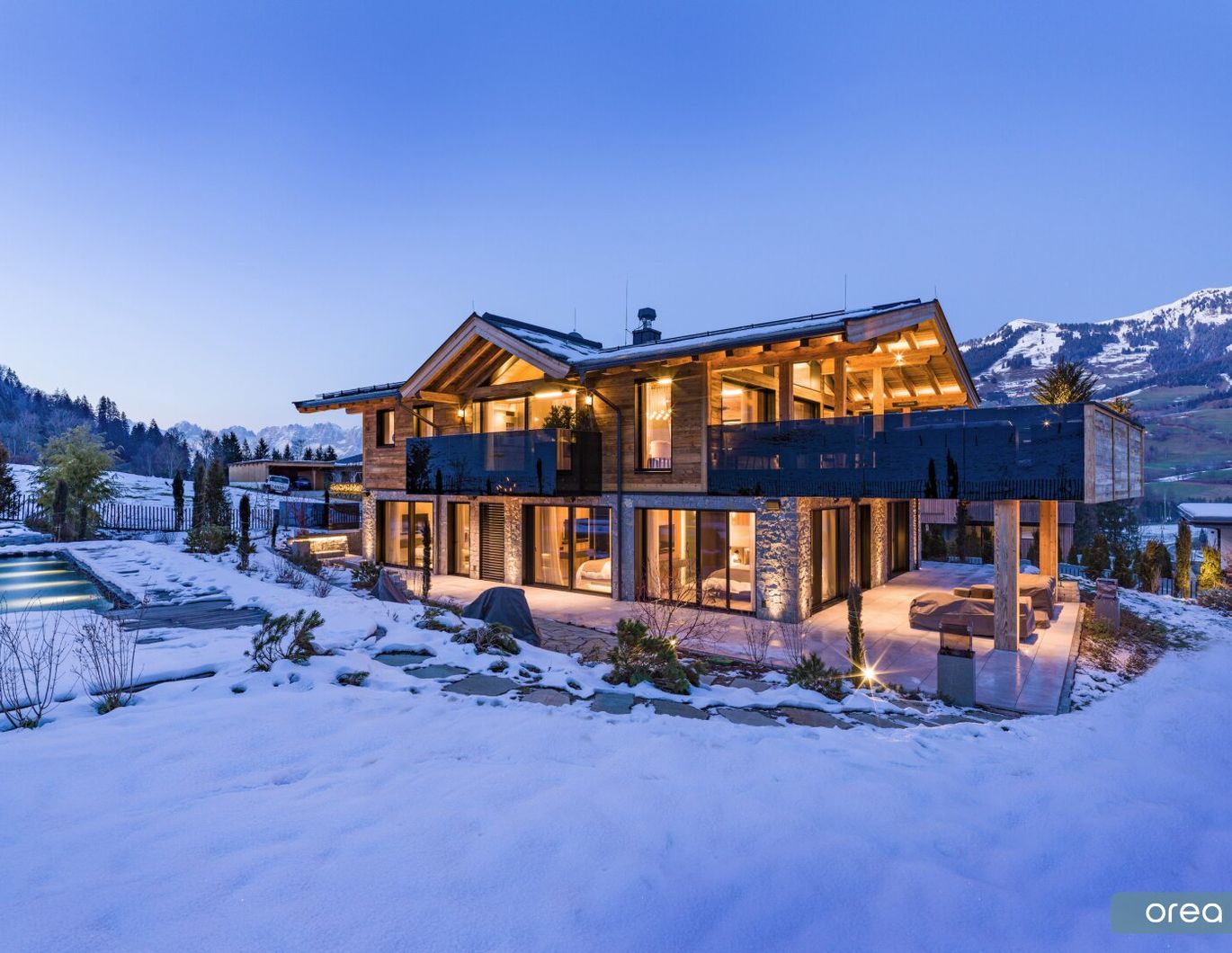 das KAISER · naturjuwel - Luxus-Chalet mit Kaiserblick