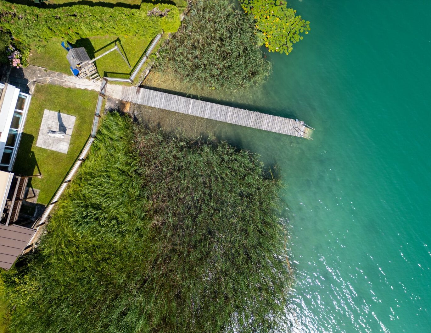 NATURE-HIDEAWAY am WÖRTHERSEE | 520m2 Bauland mit eigenem Steg, Bootsanleger, FREIZEITWOHNSITZ