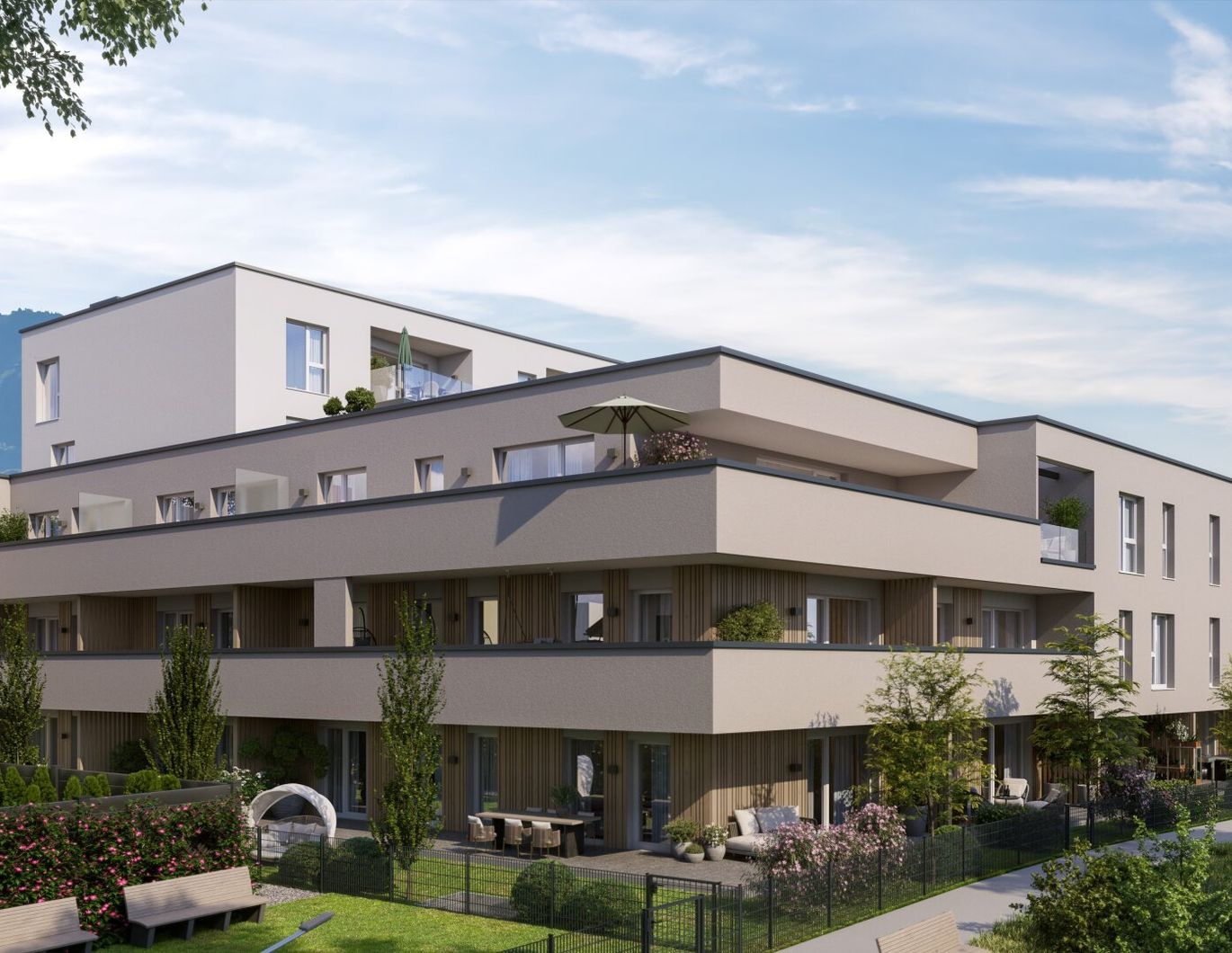 BAUSTART ERFOLGT - PROVISIONSFREI! Exklusive 2 Zimmer Wohnung mit großem Sonnenbalkon in Salzburg Stadt Alt - Liefering, Tiefgarage und Lift! VOLLE WOHNBAUFÖRDERUNG