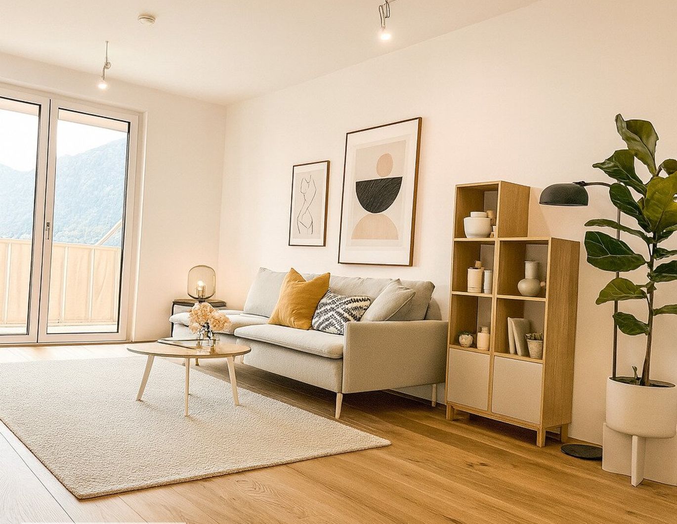 WOHNHIT: Ca. 43m² große 2-Zimmer-NEUBAU-Wohnung mit WEST-Balkon in Innsbruck ab sofort zu kaufen!