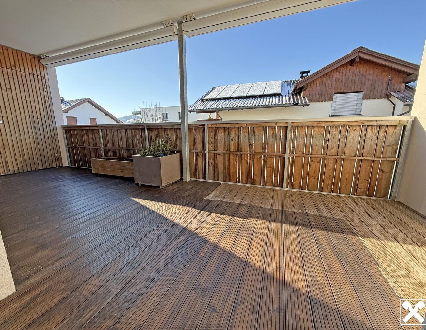 Moderne 3-Zimmerdachgeschosswohnung mit Terrasse