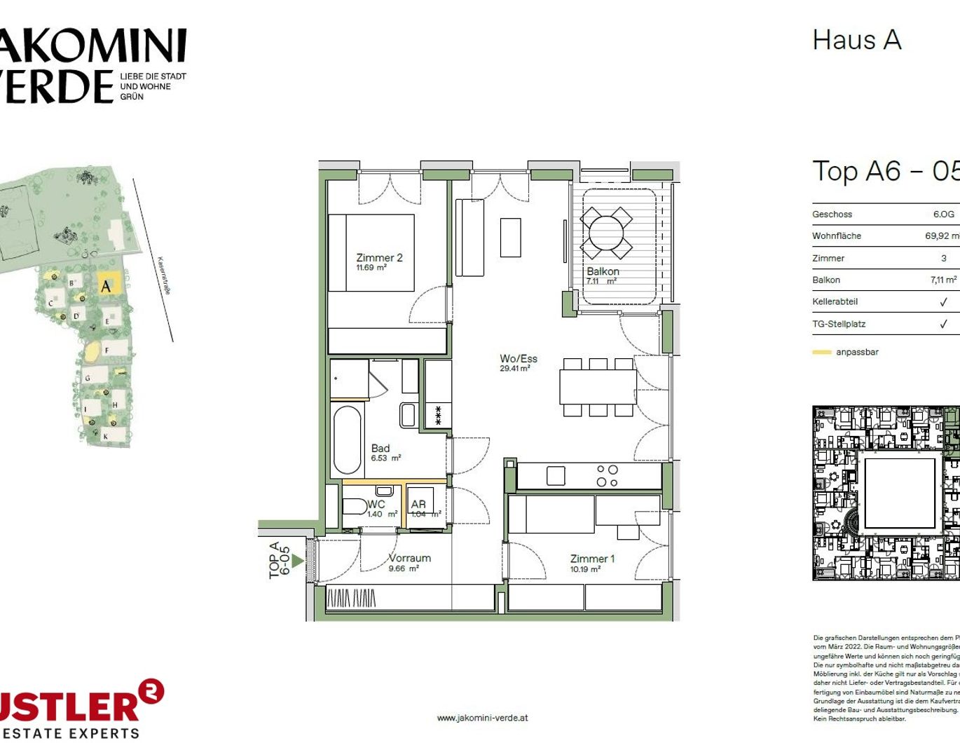 PROVISIONSFREI - Erleben Sie urbanes Wohnen im Grünen: Jakomini Verde