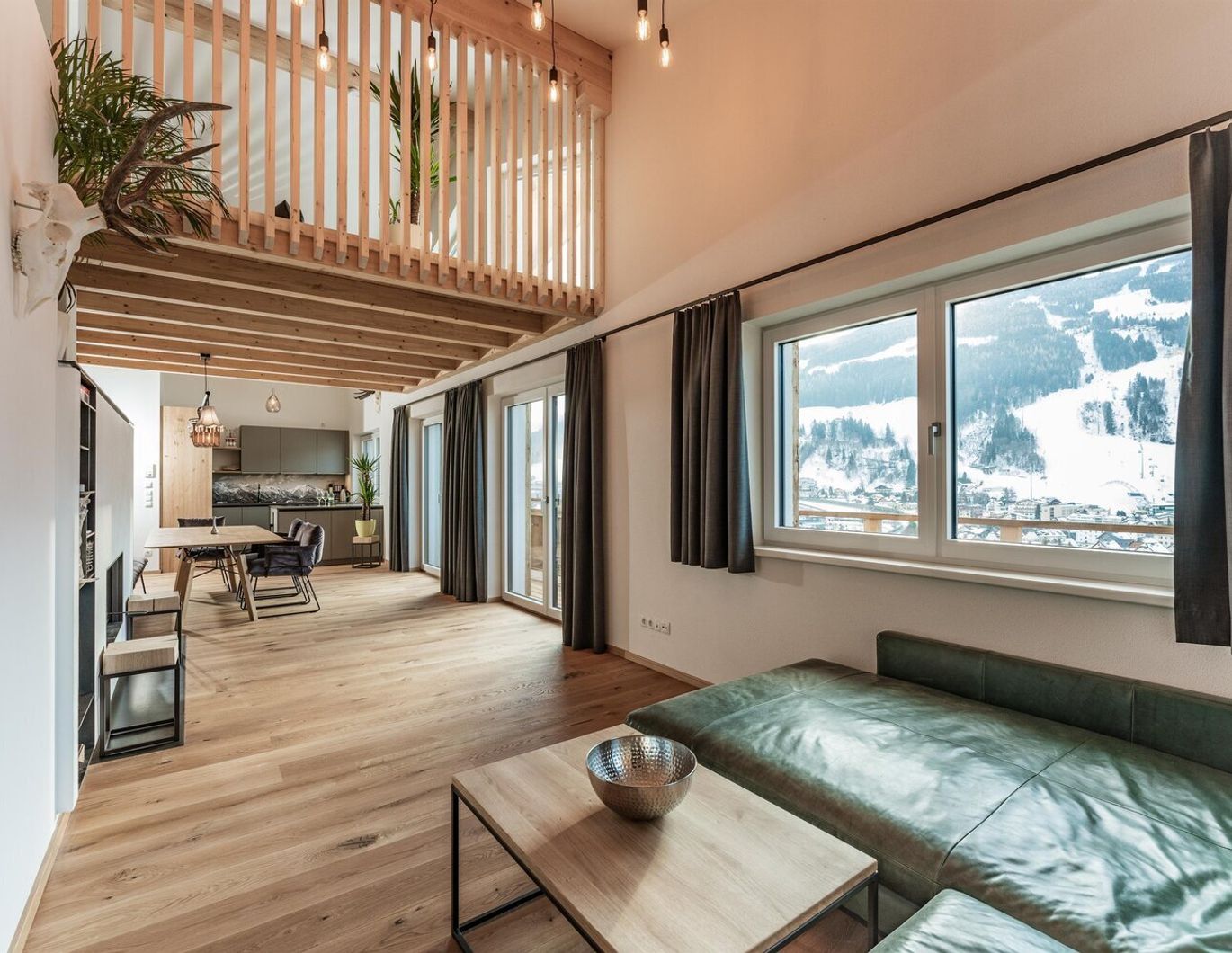 Schladming: Exklusives Penthaus mit direktem Liftzugang, Galerie, atemberaubendem Blick und 2 Parkplätzen in der Tiefgarage!