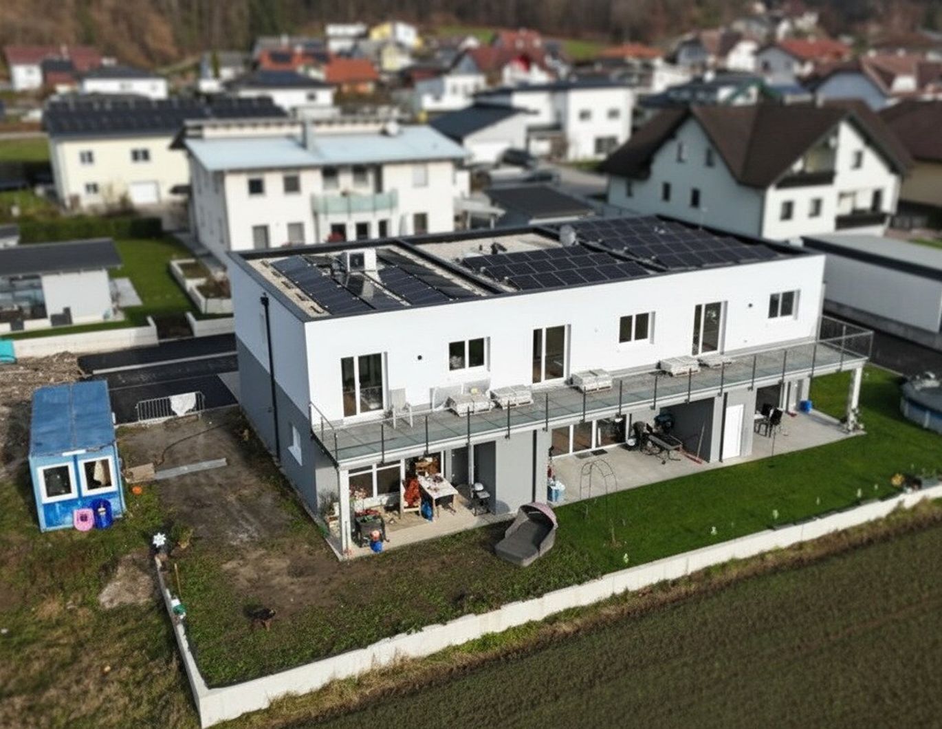 Modernes Wohnen - Neubau-Reihenhäuser in Saxen