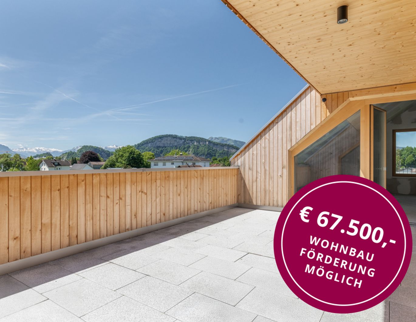 Wohnen über den Dächern von Altach