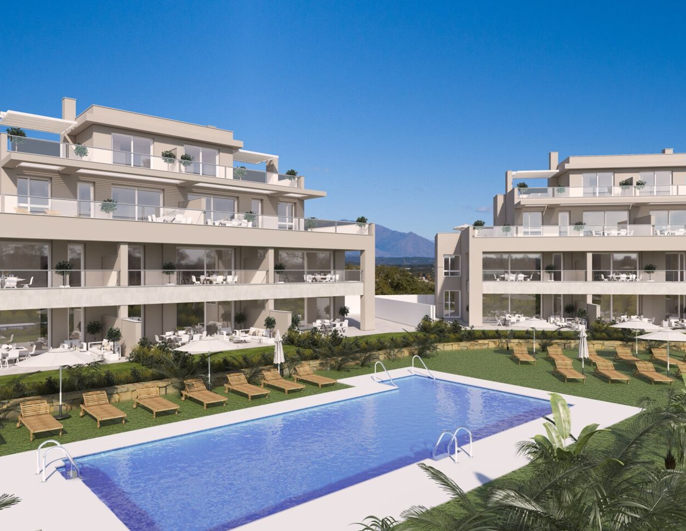 Neue Wohnung in mediterranem Stil im San Roque Club Resort