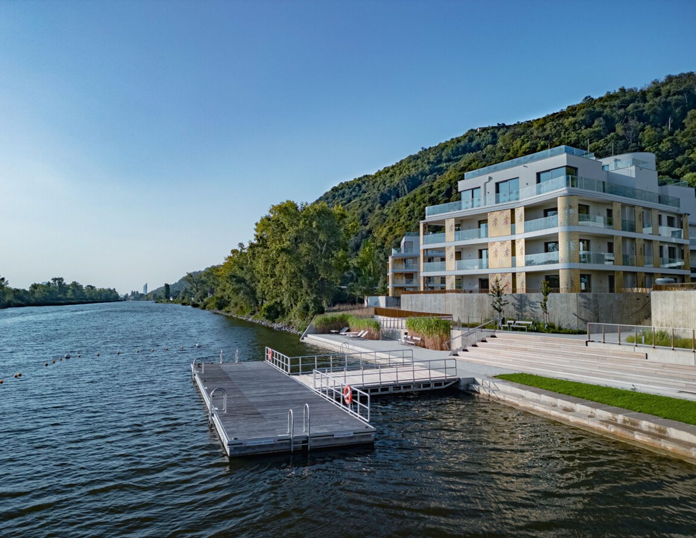 Ein Ort zum Ankommen: Groß, hell, leistbar - Ihr Zuhause am Wasser zum besten Preis der Lage