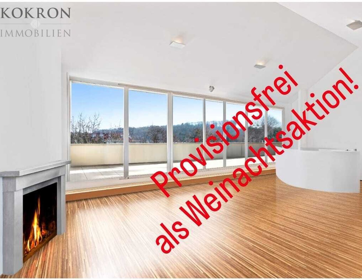 PROVISIONSFREI zur Weihnachtsaktion! Exklusive Maisonette in Toplage mit Fernblick zum Tiergarten - inklusive 2 Garagenplätzen