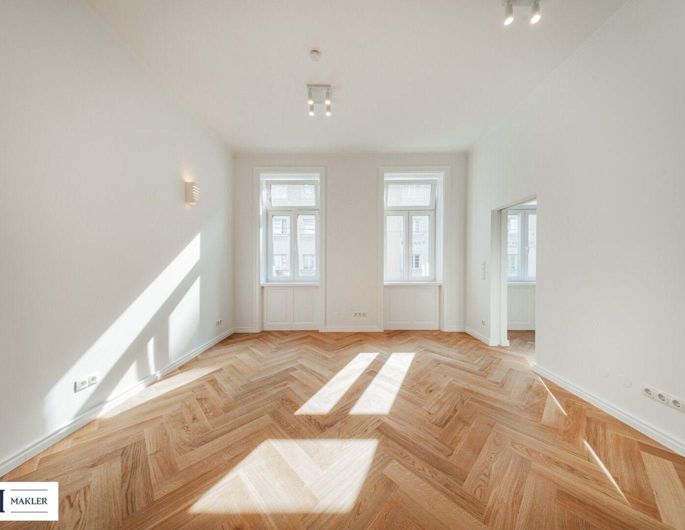 Moderne 3-Zimmer-Erstbezugswohnung mit Parkblick