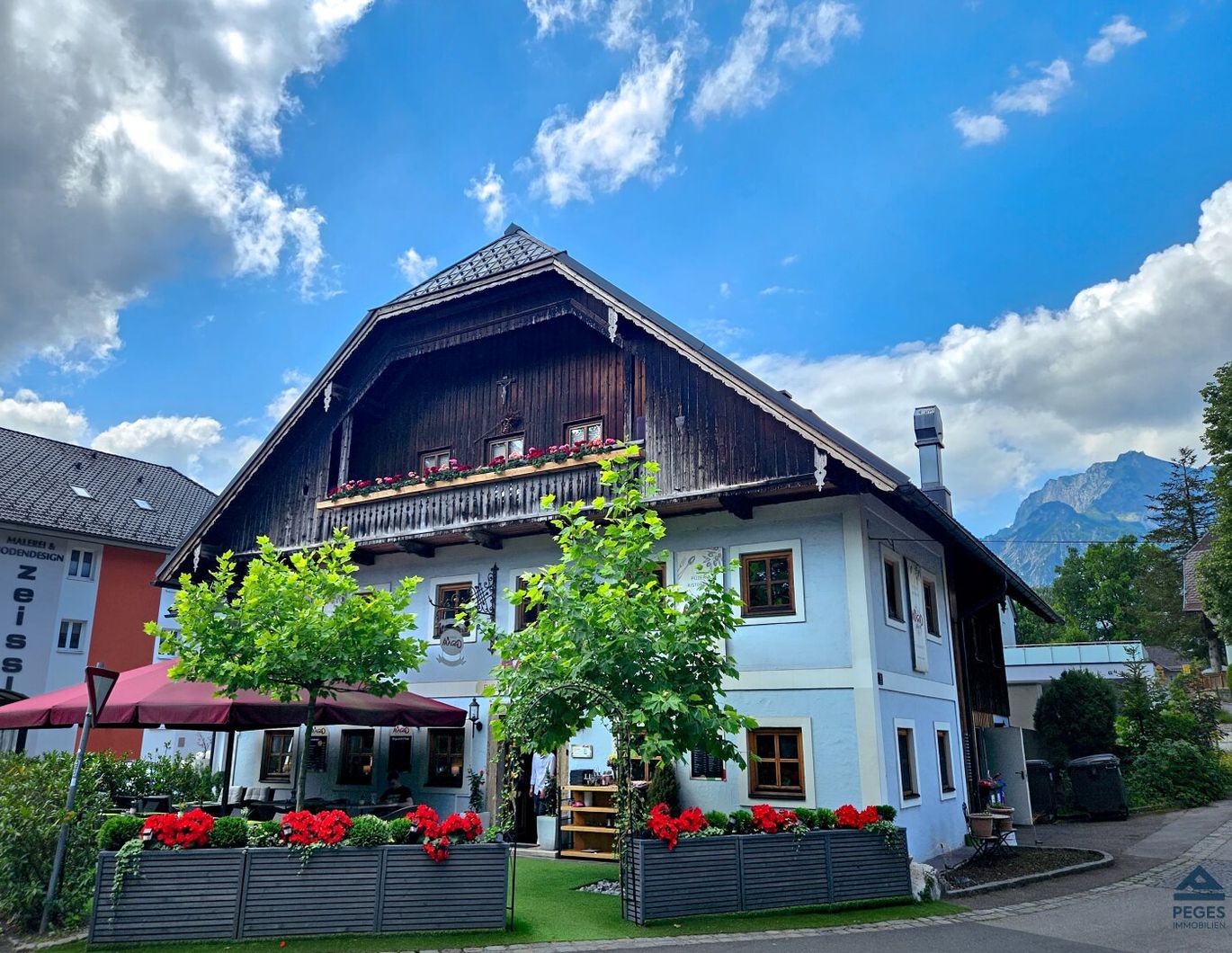 ANIF: Hausetage mit großer Terrasse, im Süden von Salzburg