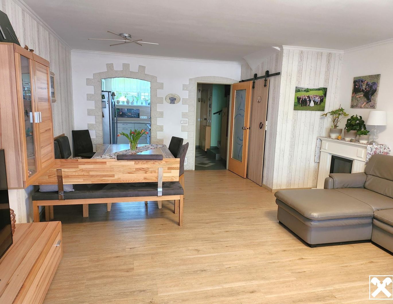 Reihenhaus mit Südgarten und 3 Terrassen