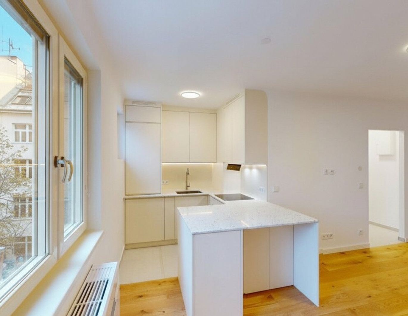 Erstbezug mit Luxusküche | Wärmepumpe + Klimaanlage | U2 Taborstrasse | Augarten | RUHELAGE