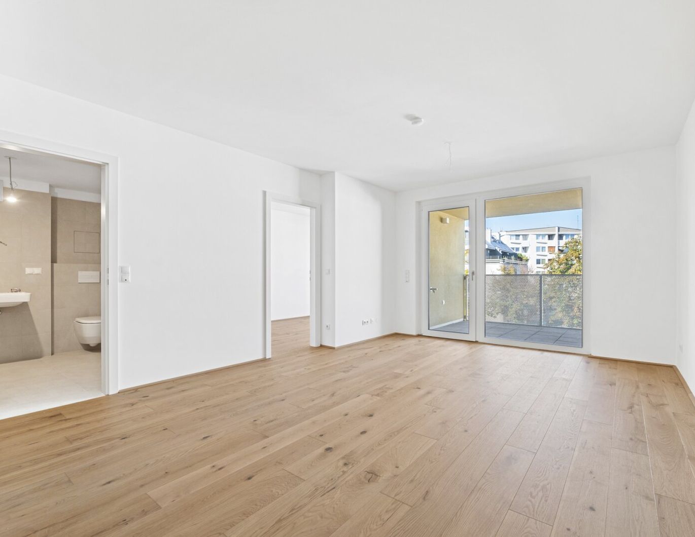 PROVISIONSFREI! Ideal geschnittene 2-Zimmer-Wohnung mit Loggia und Ausblick