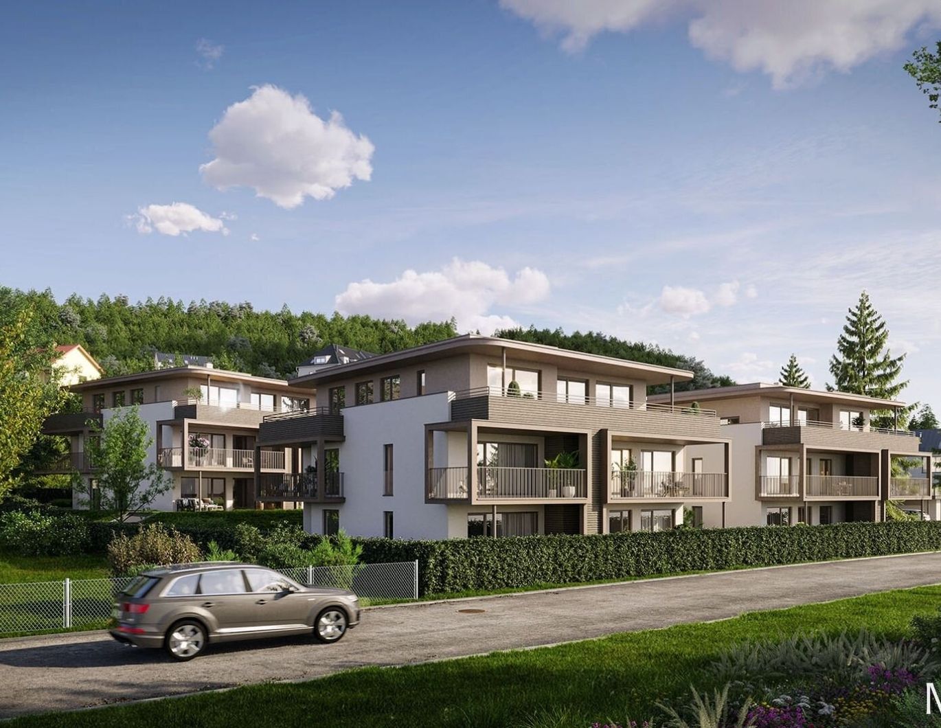 Kreuzbergl Villen - 4 Zimmer Penthouse - Ein Projekt von MADILE