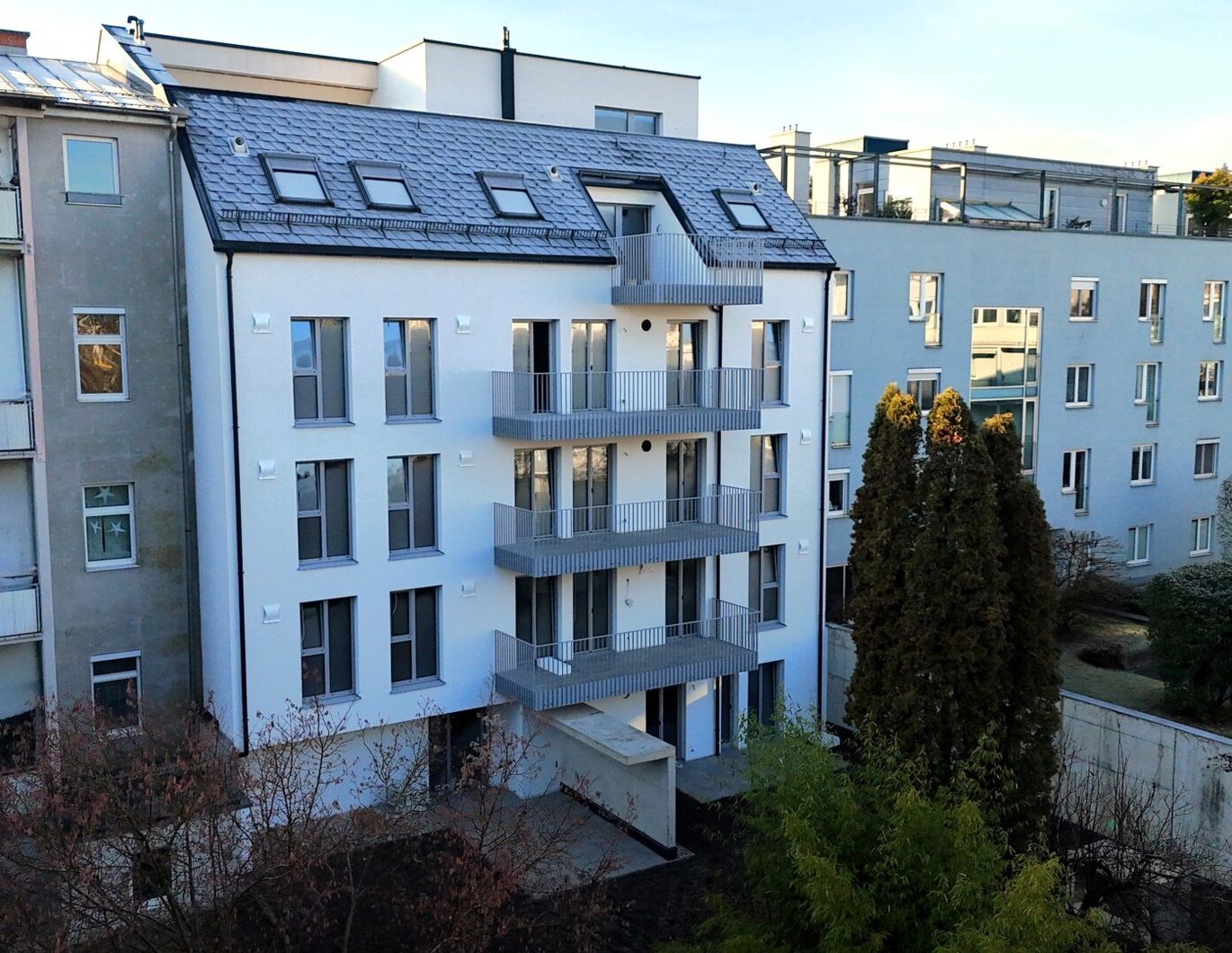 Ruhige Terrassenwohnung mit Blick in grünen Innenhof - Top 3 | Neubauprojekt 