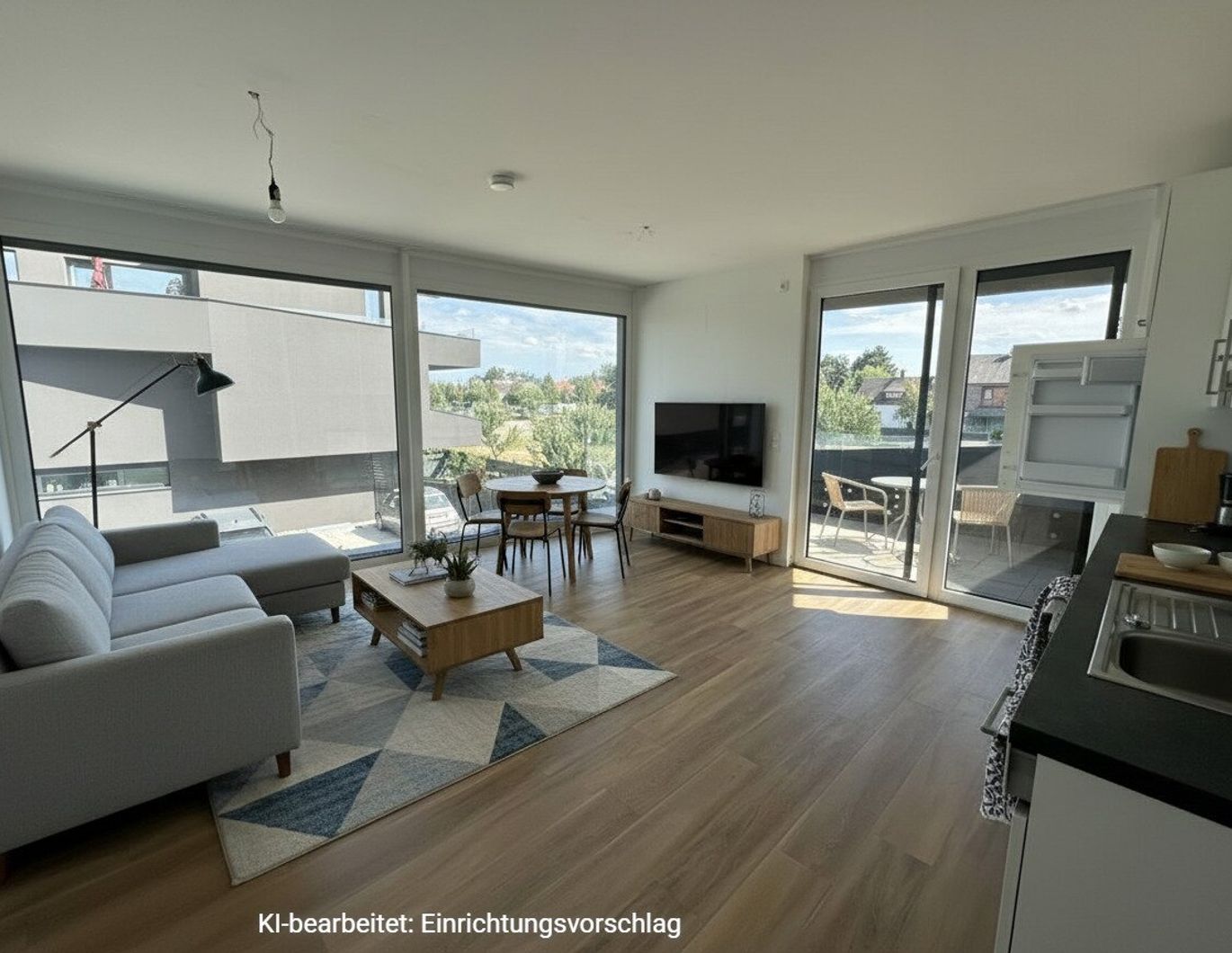 UNBEFRISTET: 2-Zimmer-Neubau inkl. Balkon ab sofort!