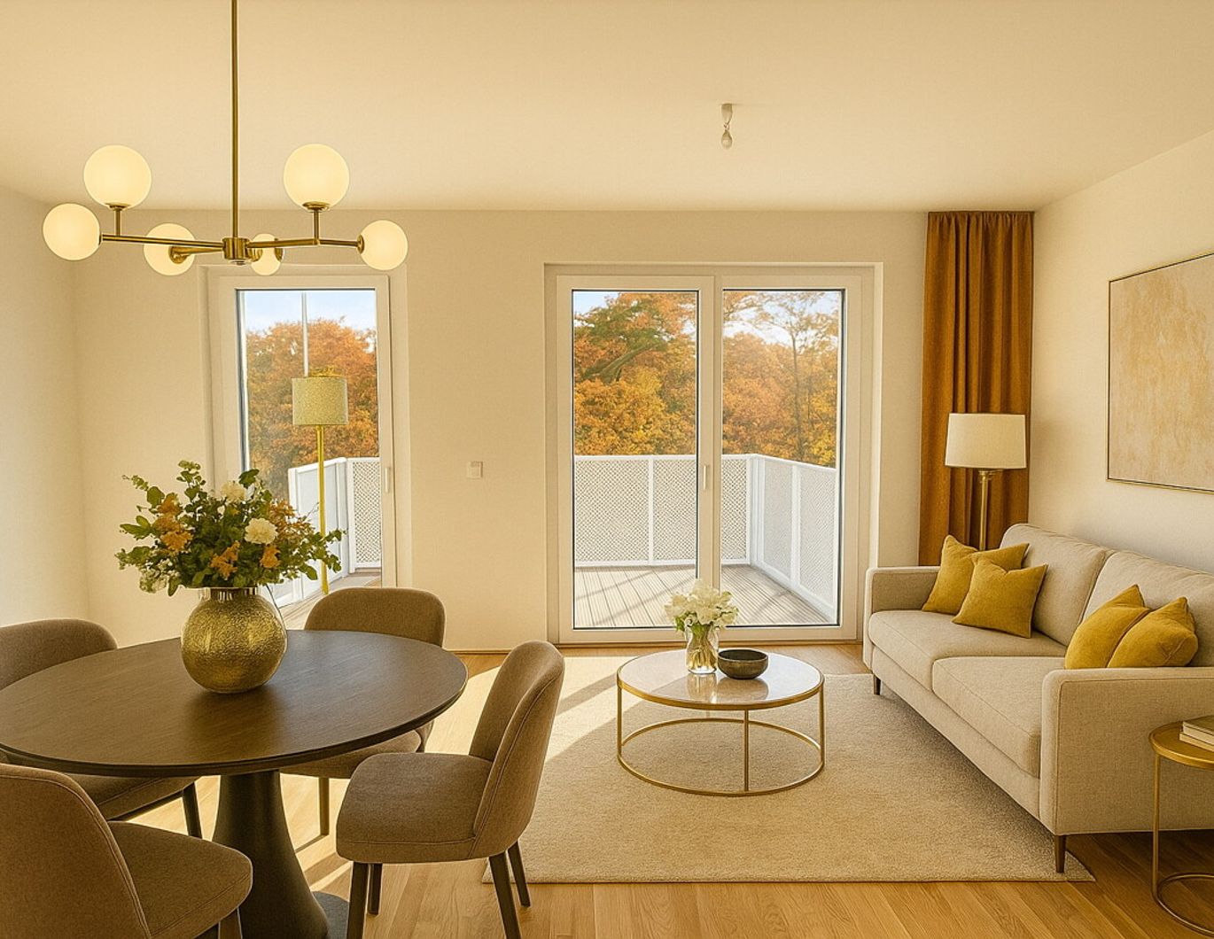 ERSTBEZUG - 3 Zimmer Gartenwohnung + 2 Bäder = DAS LAURENZ = 2 bedroom apartment+garden