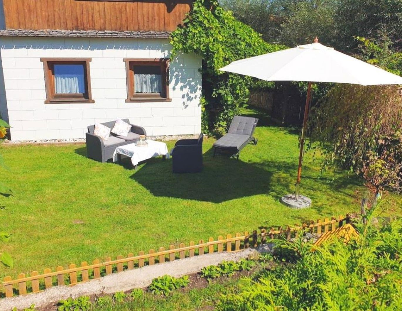 Ruhige Gartenwohnung (3 Zi) - nahe Bahnhf.