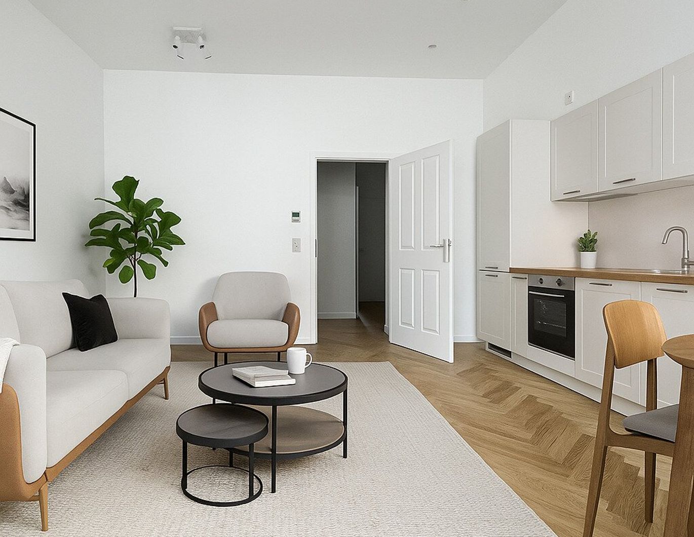 Klein, fein, erstklassig - 1-Zimmer-Wohnung im stilvollen Altbau