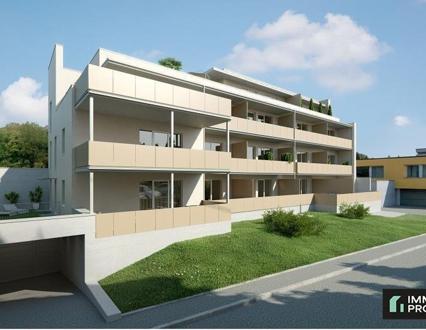 NEUBAU! Perfekt aufgeteilte 2-Zimmer-Wohnung mit Balkon und Tiefgaragenstellplatz in Top-Lage - zu vermieten! Geidorf!