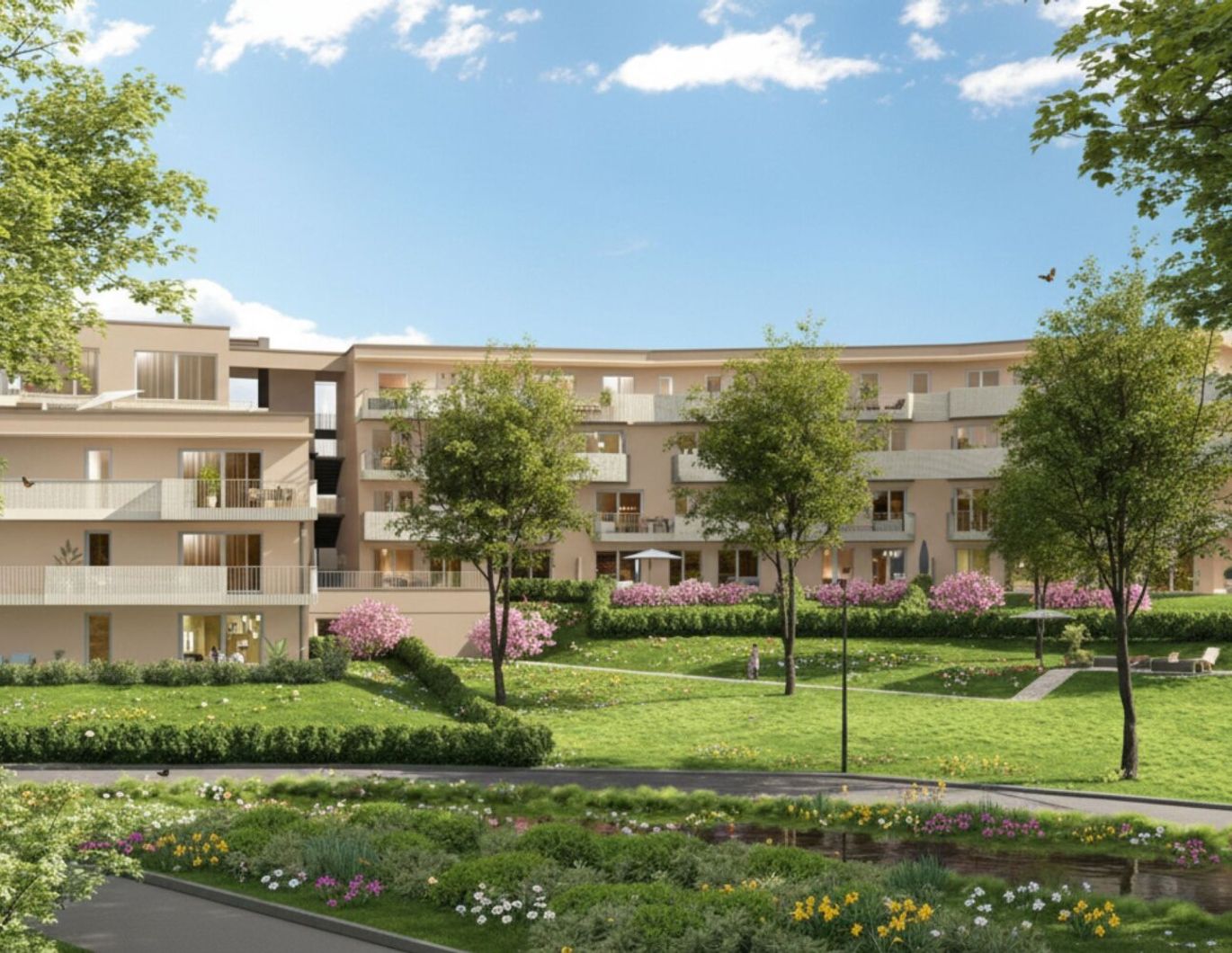 Sonnig. Ruhig. Hochwertig. MARIHOF - Ihr Zuhause in Spitzenlage