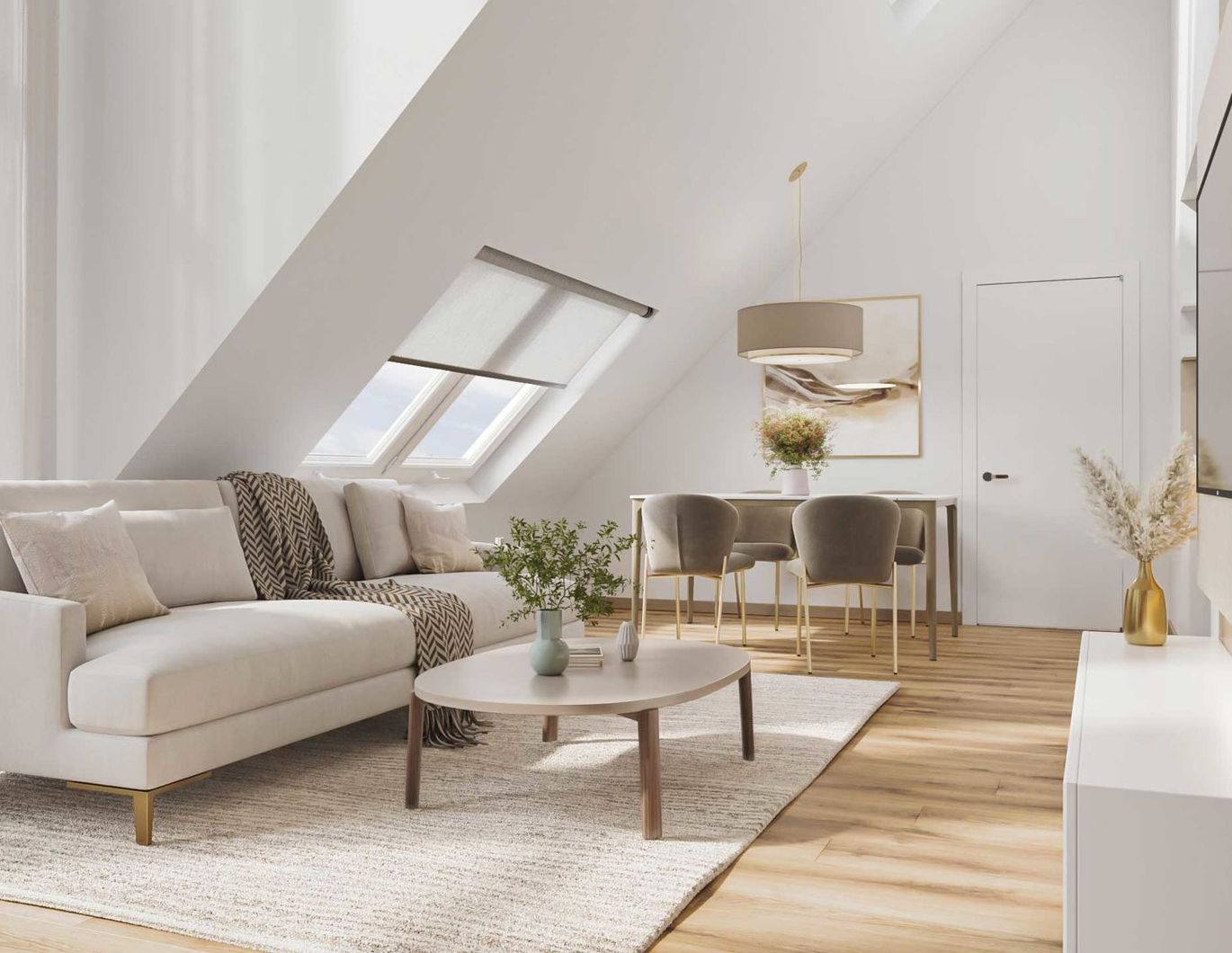 Südseitige Dachterrassen-Maisonette in Ruhelage | 3,5 Zimmer | Erstbezug