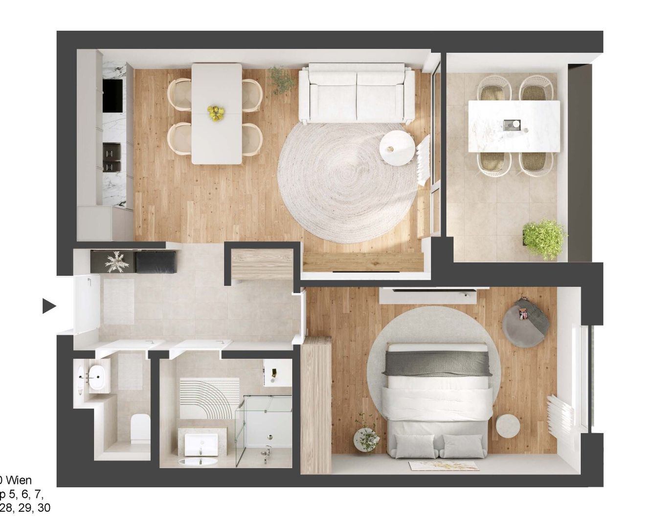 Gemütliche 2 Zimmerwohnung im 14. Bezirk - Top 06