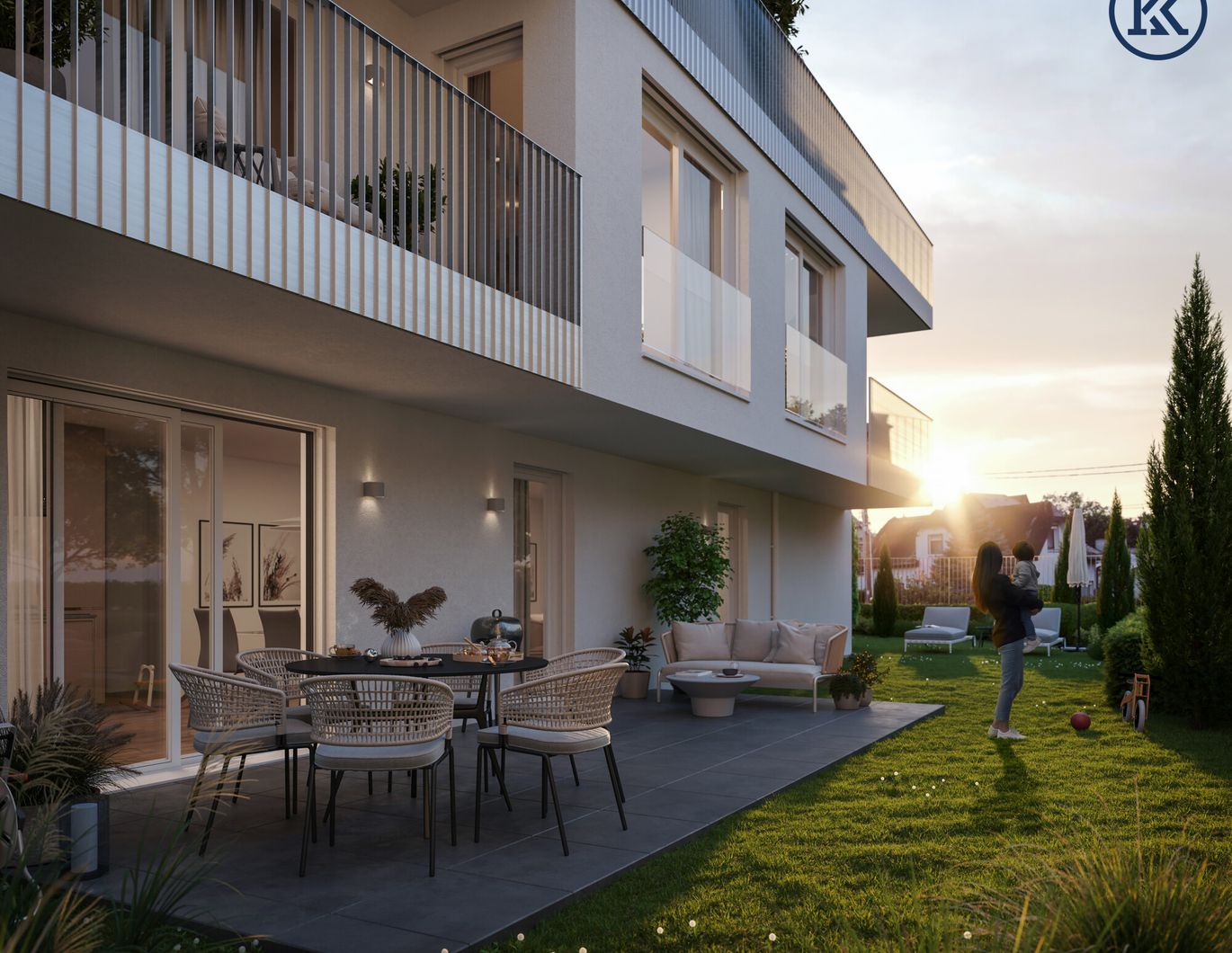 U1-Anbindung & Urbaner Rückzugsort: 49 m² DG-Apartment mit 11 m² Privatterrasse - Sofort beziehbar!