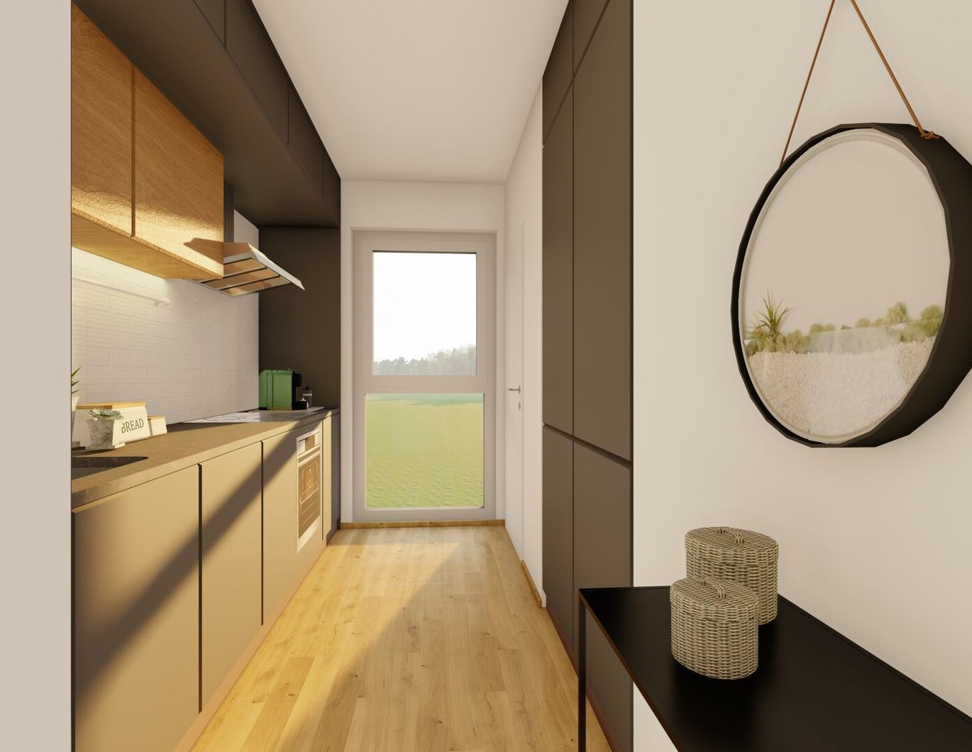 Modern geplante 2-Zimmer Wohnung mit Balkon!