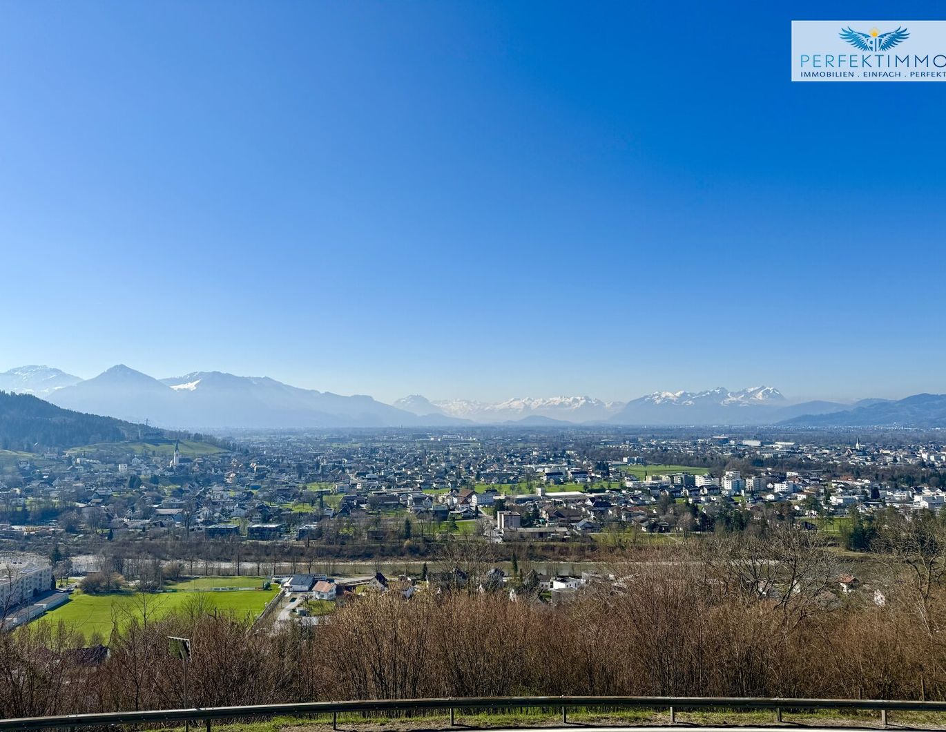 Reihenhaus mit Rheintalblick
