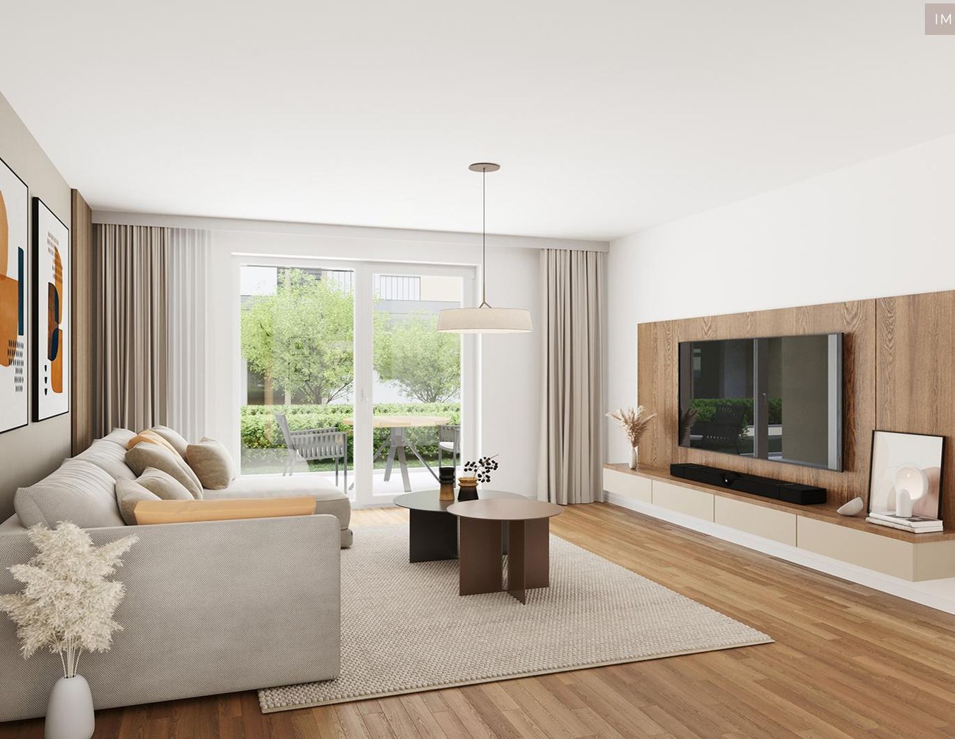 Moderne Gartenwohnung in Stockerau ab 01.Mai 2026 mit Deckenkühlung!