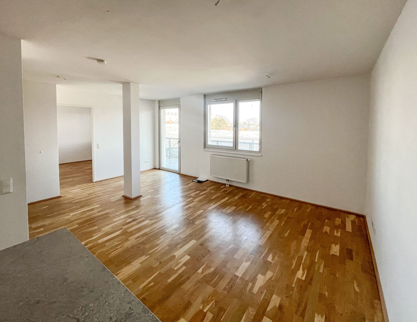 2 Zimmer Wohnung mit nagelneuer Küche und Terrasse zu mieten in 1210 Wien