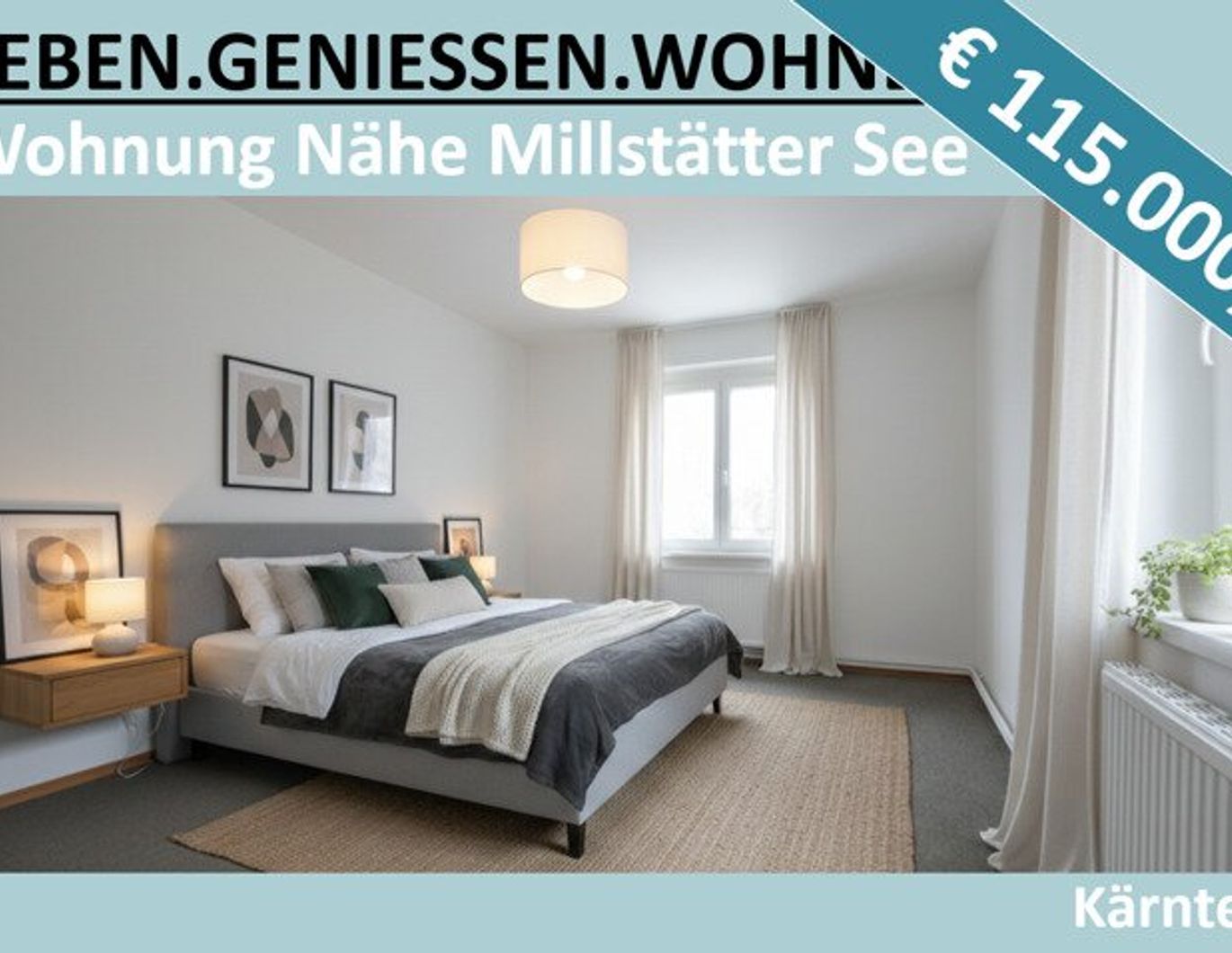 WOHNUNG NÄHE MILLSTÄTTER SEE UM € 115.000,-