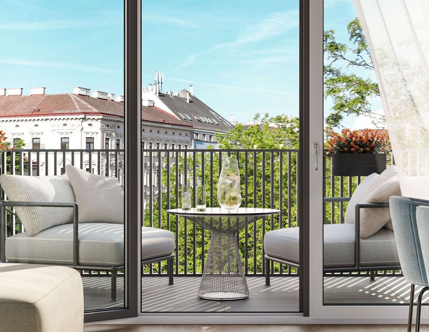 THE ARIK - 2 Zimmer mit Parkblick - Wohnen am Park & mit Stil