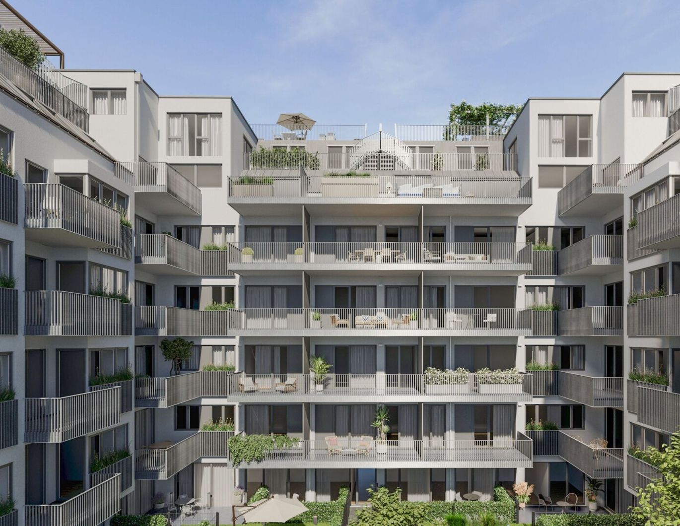 THE ARIK - Leise Momente - 3 Zimmer mit Loggia zur Innenhofseite